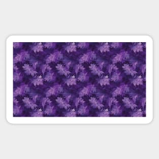 Purple Trendy Pattern V8 Sticker